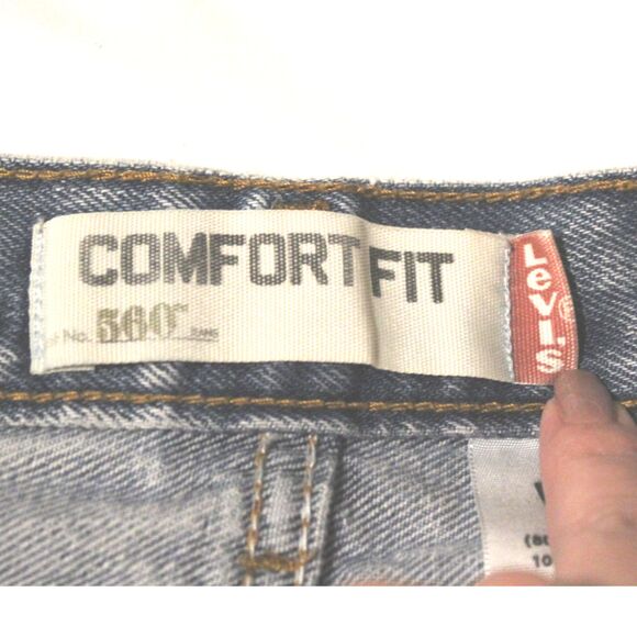 Vintage Men's Levi Strauss 560 Jeans Pants | Light Wash | Tapered Leg | 38 x 34 - Picture 3 of 9